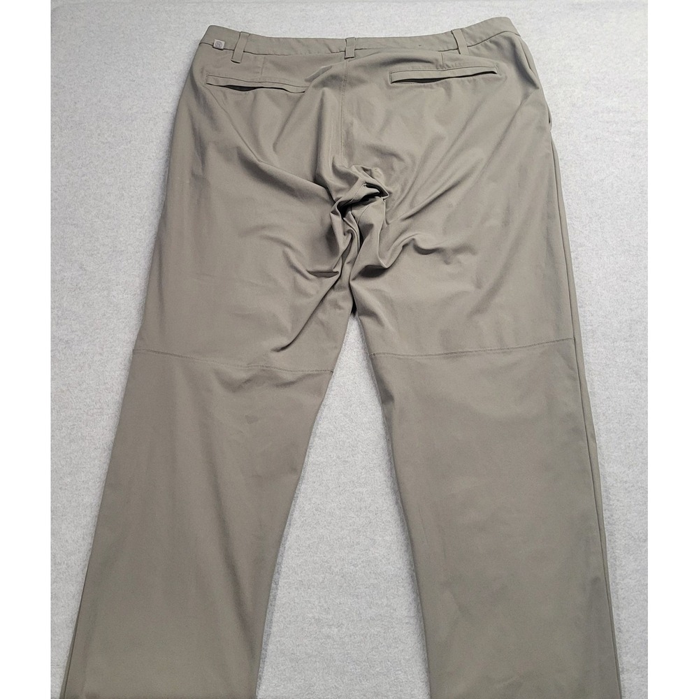 Lululemon Commission Pant Classic Mens 38 Sage Green Warpstreme Chino - Picture 8 of 9